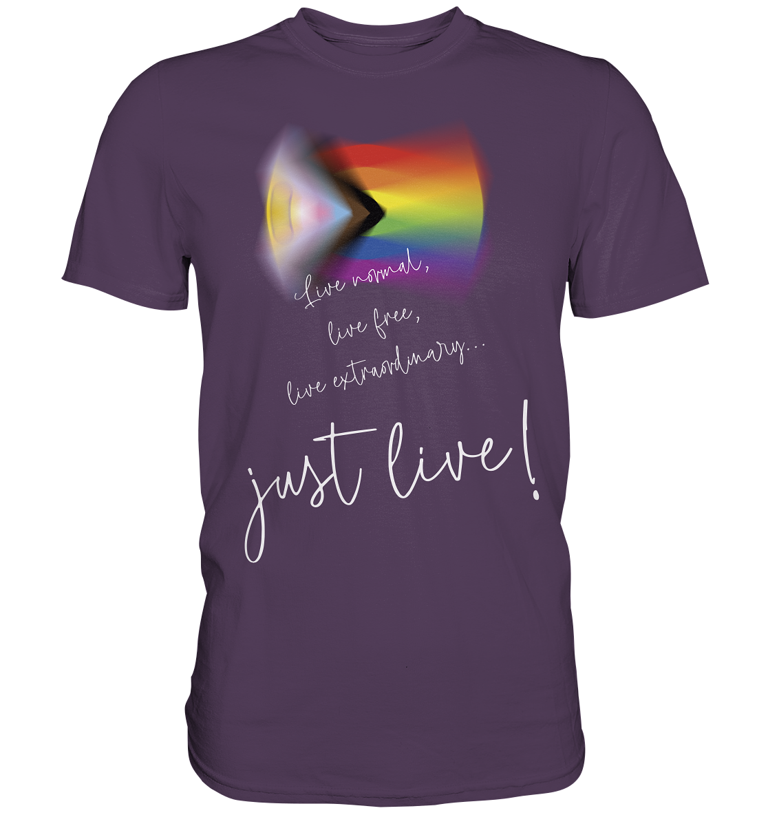 PRIDE freedom ALL COLOURS - Premium Shirt