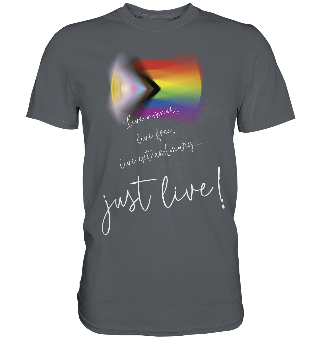 PRIDE freedom ALL COLOURS - Premium Shirt