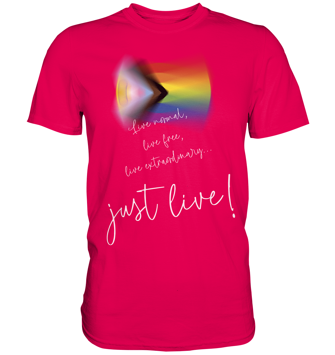 PRIDE freedom ALL COLOURS - Premium Shirt