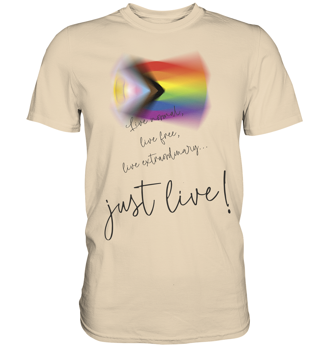 PRIDE freedom ALL COLOURS - Premium Shirt