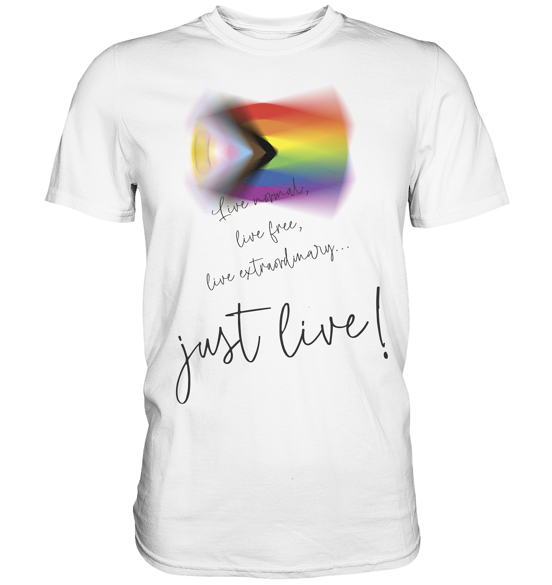 PRIDE freedom ALL COLOURS - Premium Shirt
