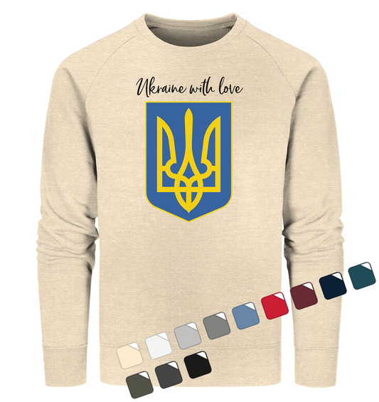 UKRAINE Organic Sweatshirt BOLD 2