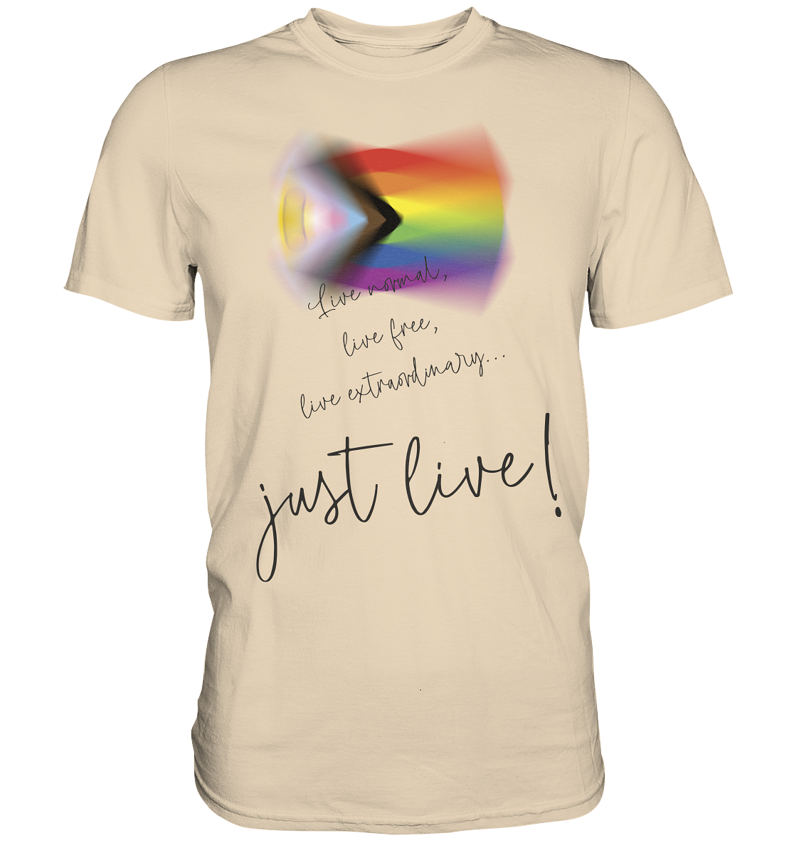 PRIDE freedom SAND - Premium Shirt