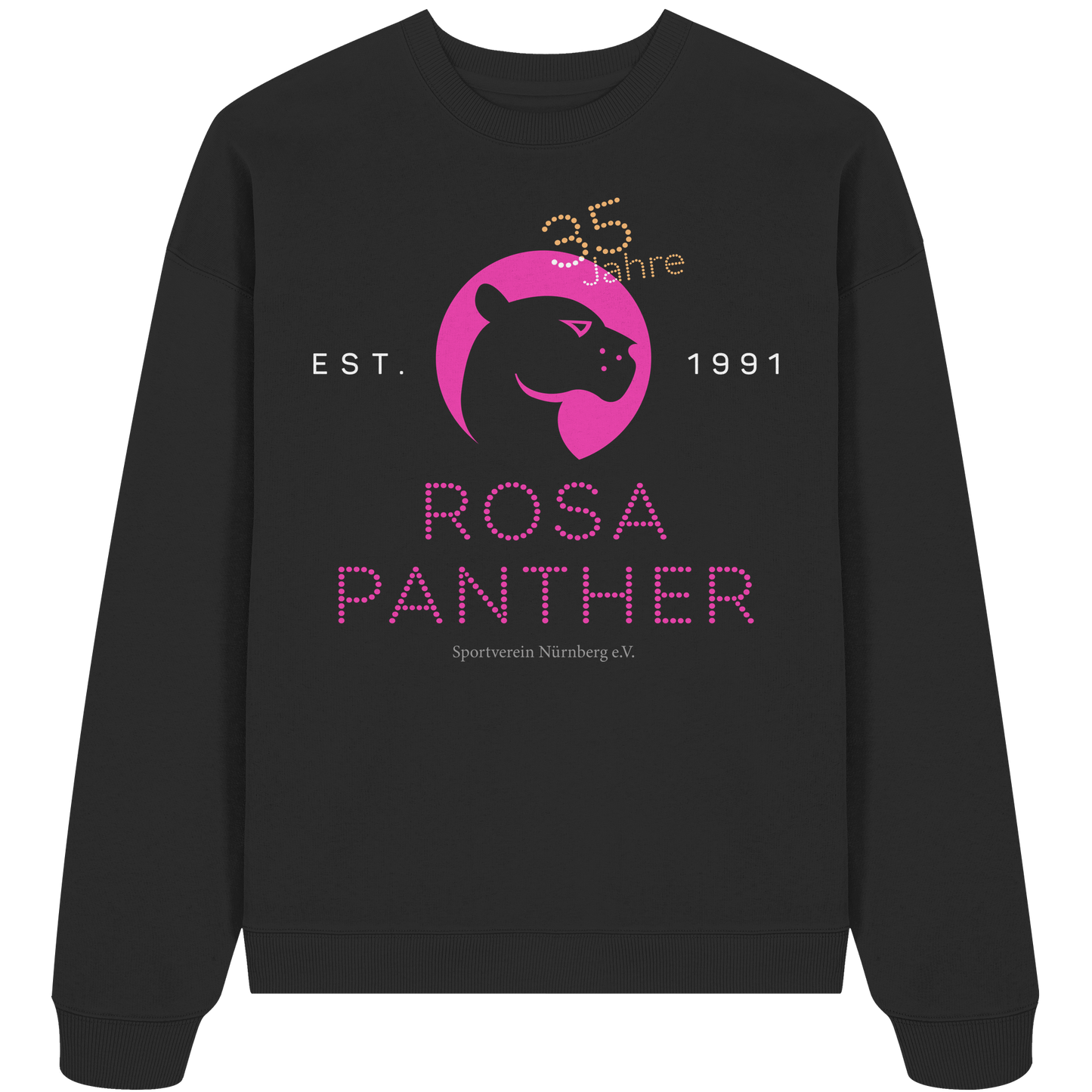 Rosa Panther 35 Jahre! - Organic Oversize Sweatshirt