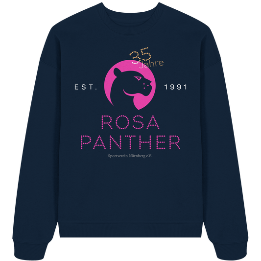 Rosa Panther 35 Jahre! - Organic Oversize Sweatshirt