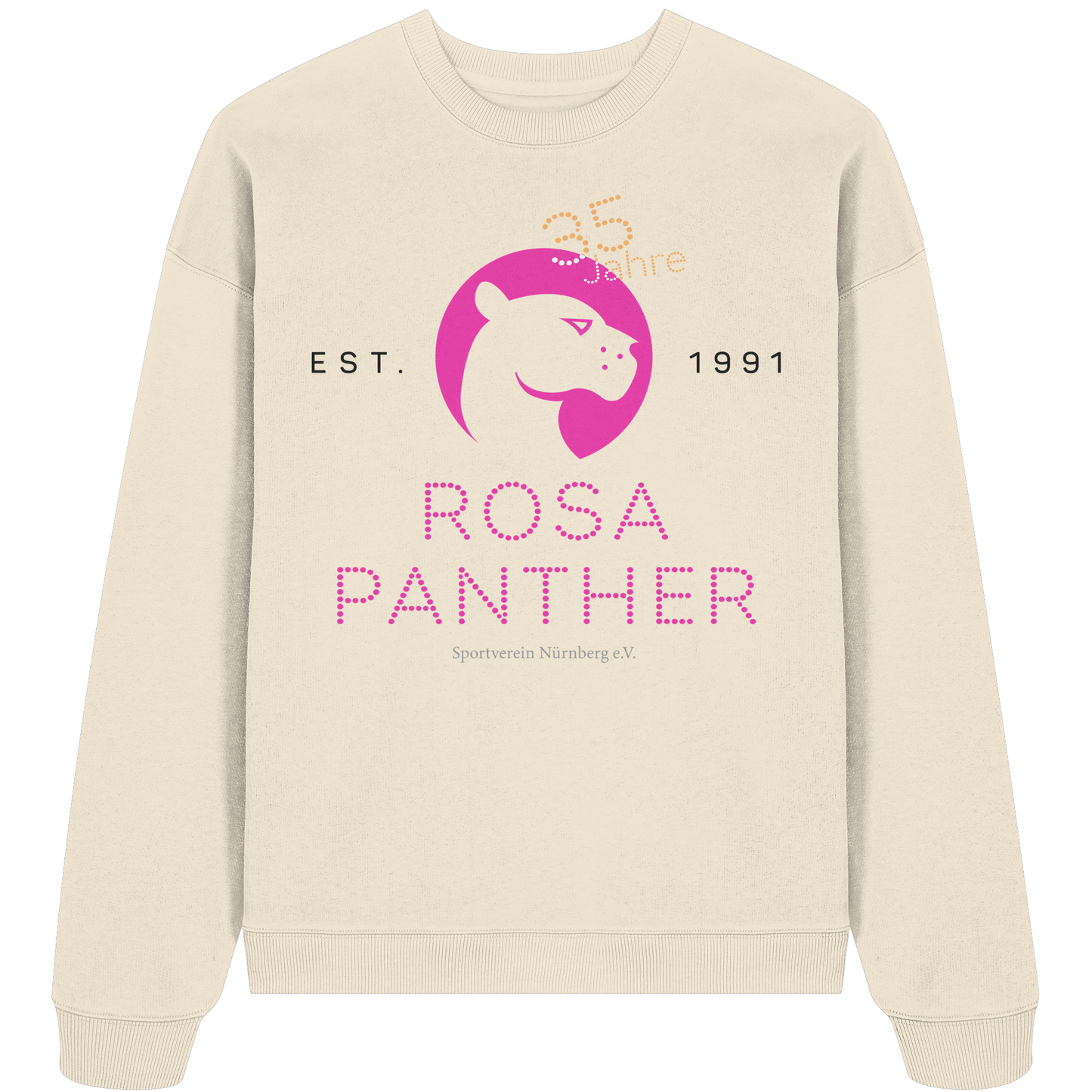 Rosa Panther 35 Jahre! *** SPECIAL COLORS *** - Organic Oversize Sweatshirt