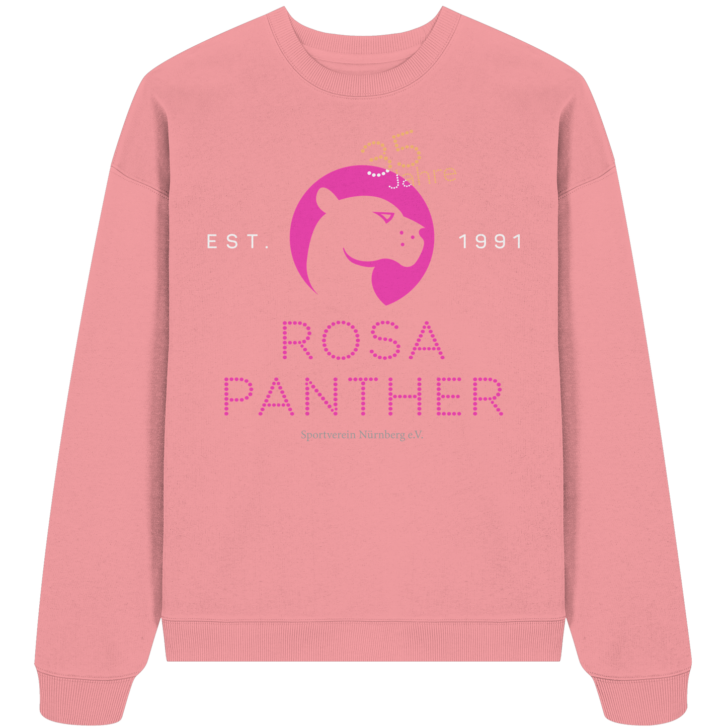 Rosa Panther 35 Jahre! *** SPECIAL COLORS *** - Organic Oversize Sweatshirt
