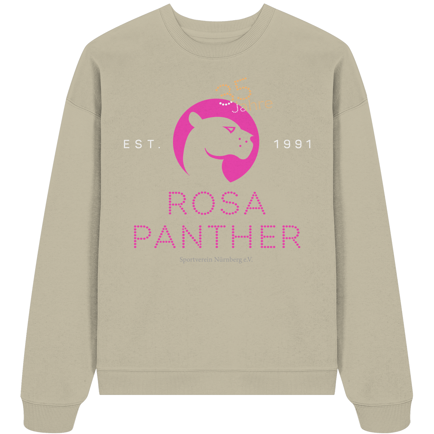 Rosa Panther 35 Jahre! *** SPECIAL COLORS *** - Organic Oversize Sweatshirt
