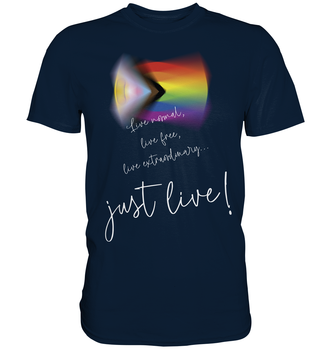 PRIDE freedom ALL COLOURS - Premium Shirt