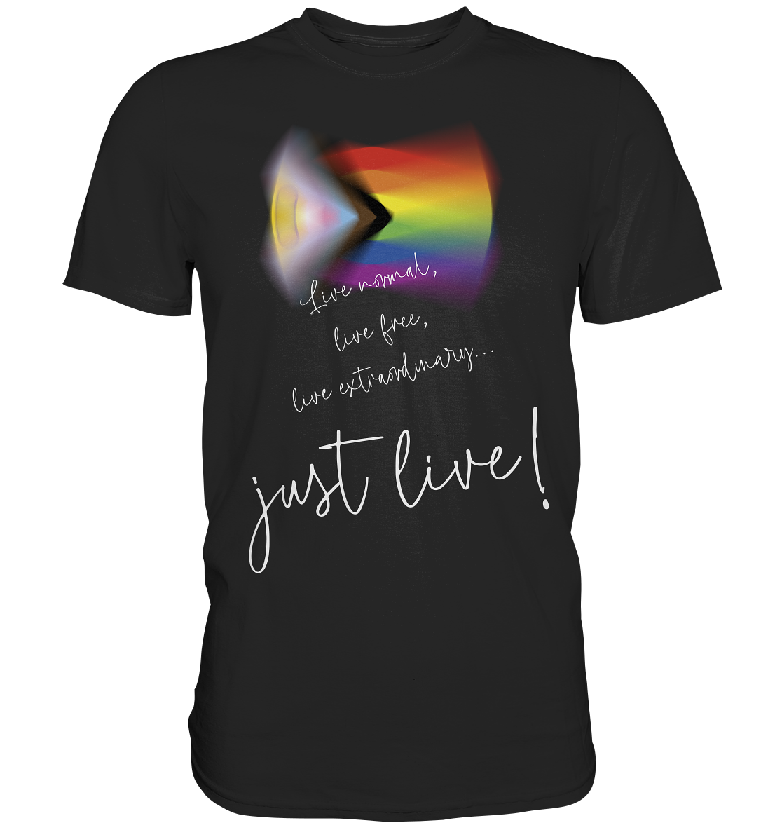 PRIDE freedom ALL COLOURS - Premium Shirt