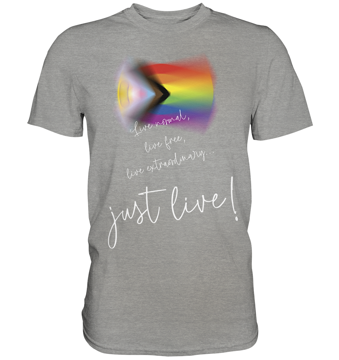 PRIDE freedom ALL COLOURS - Premium Shirt