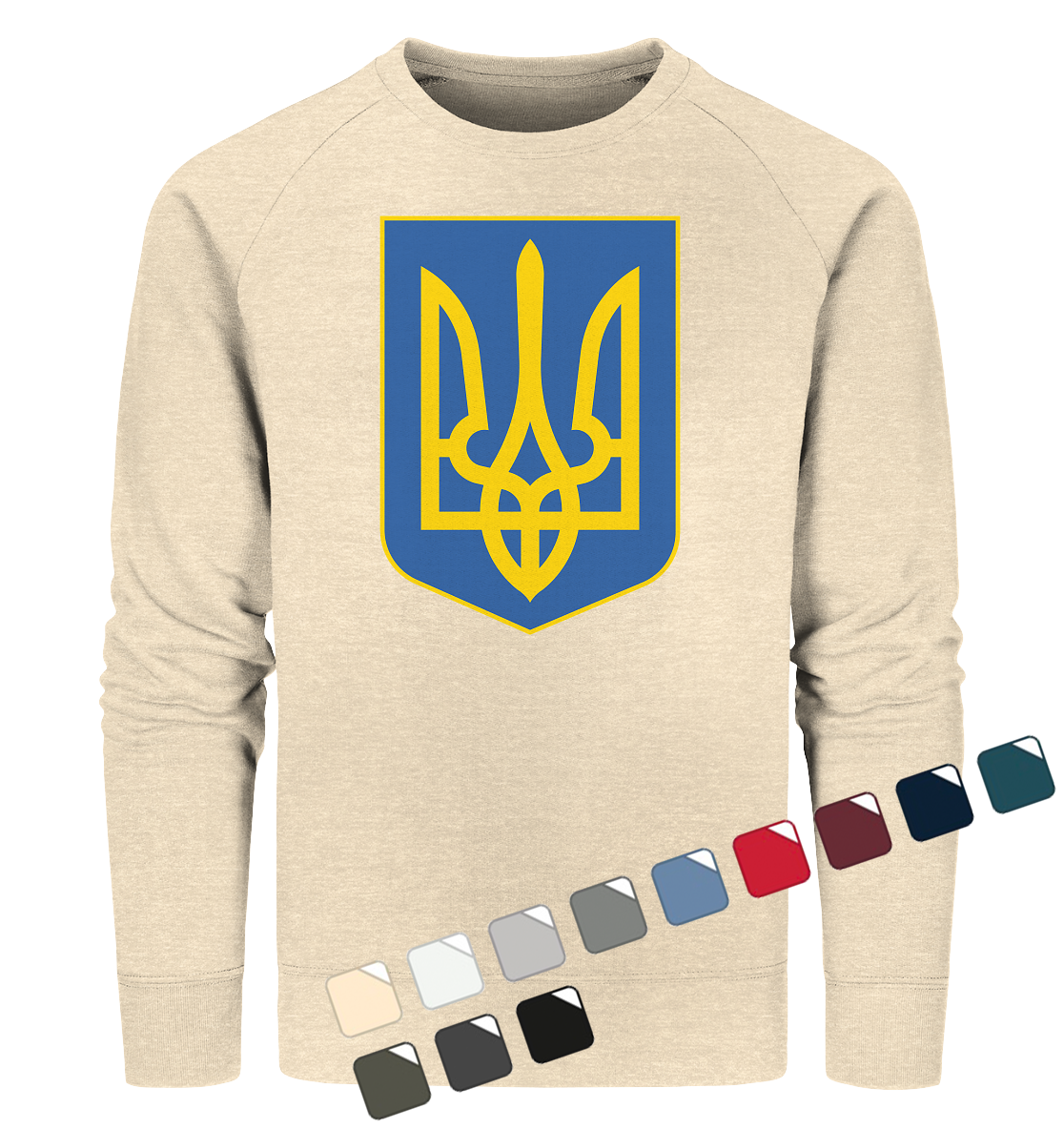 UKRAINE - Organic Sweatshirt BOLD