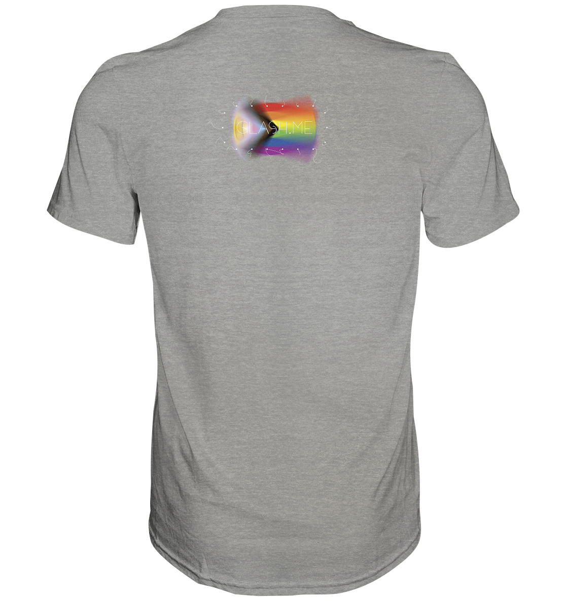 PRIDE freedom me SPORTS GREY - Premium Shirt