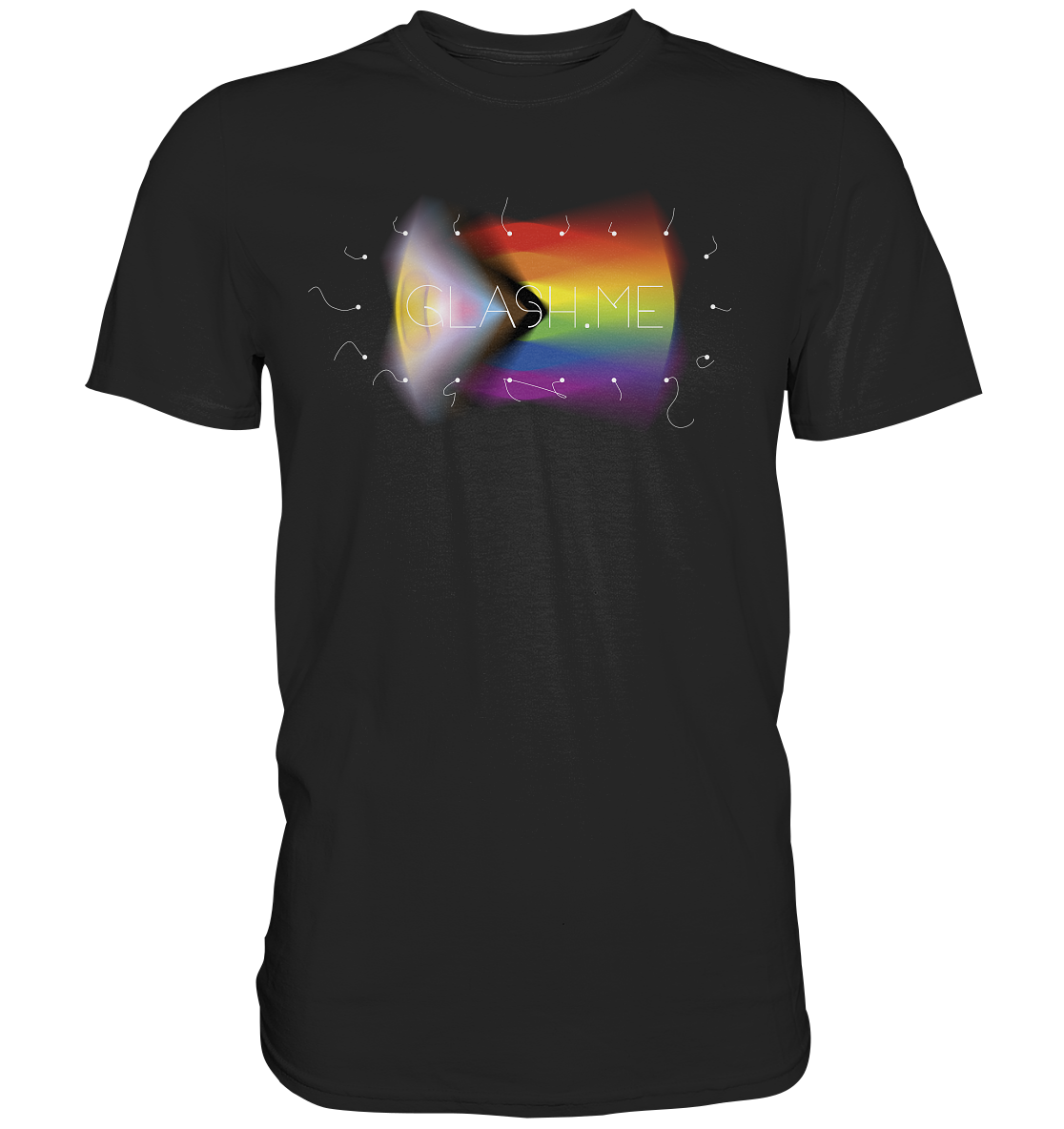PRIDE freedom me BLACK - Premium Shirt